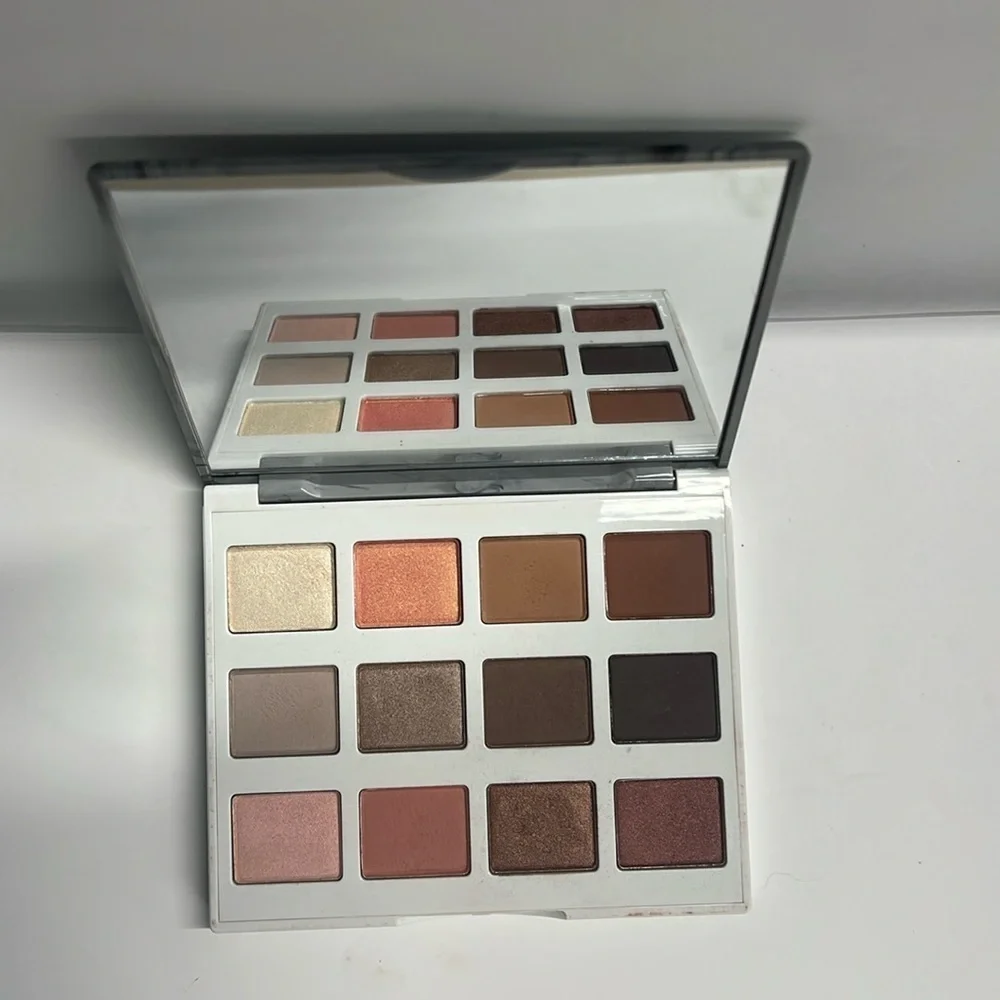 BH Cosmetics Marble Collection Warm Stone 12 Color Shadow Palette - New